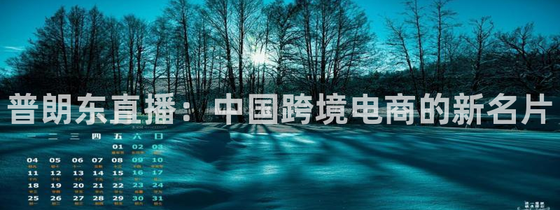 833比赛直播：普朗东直播：中国跨境电商的新名片