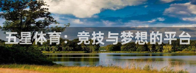 MK体育官方正版app娱乐网站：五星体育：竞技与梦想的平台