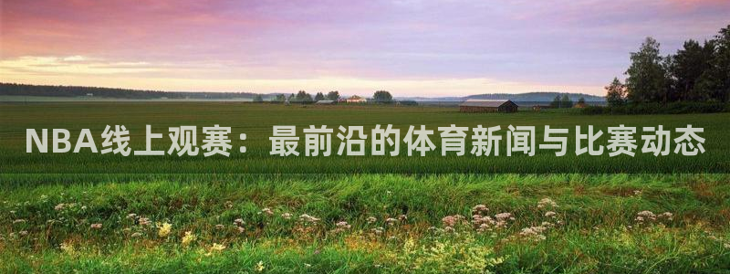 833直播足球比赛官网：NBA线上观赛：最前沿的体育新闻与比赛动态
